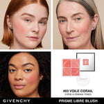 Cargar imagen en el visor de la galería, GIVENCHY PRISME LIBRE BLUSH 4-COLOR LOOSE POWDER BLUSH