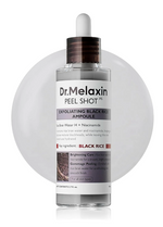 Cargar imagen en el visor de la galería, DR.MELAXIN PEEL SHOT EXFOLIATING BLACK RICE AMPOULE