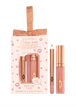 Cargar imagen en el visor de la galería, CHARLOTTE TILBURY PILLOW TALK GLOSSY MINI LIP KIT