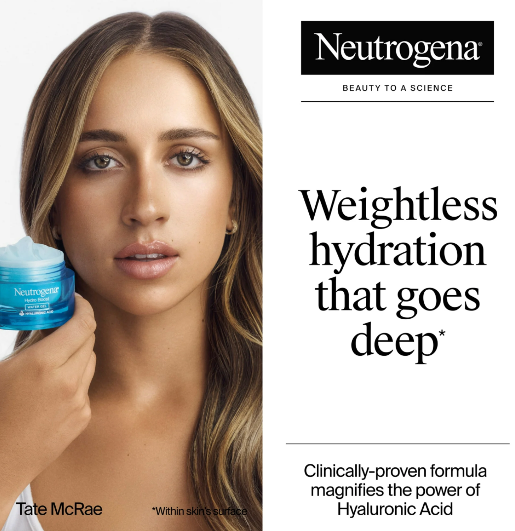 NEUTROGENA HYDRO BOOST WATER GEL+HYDRATING GELCLEANSER