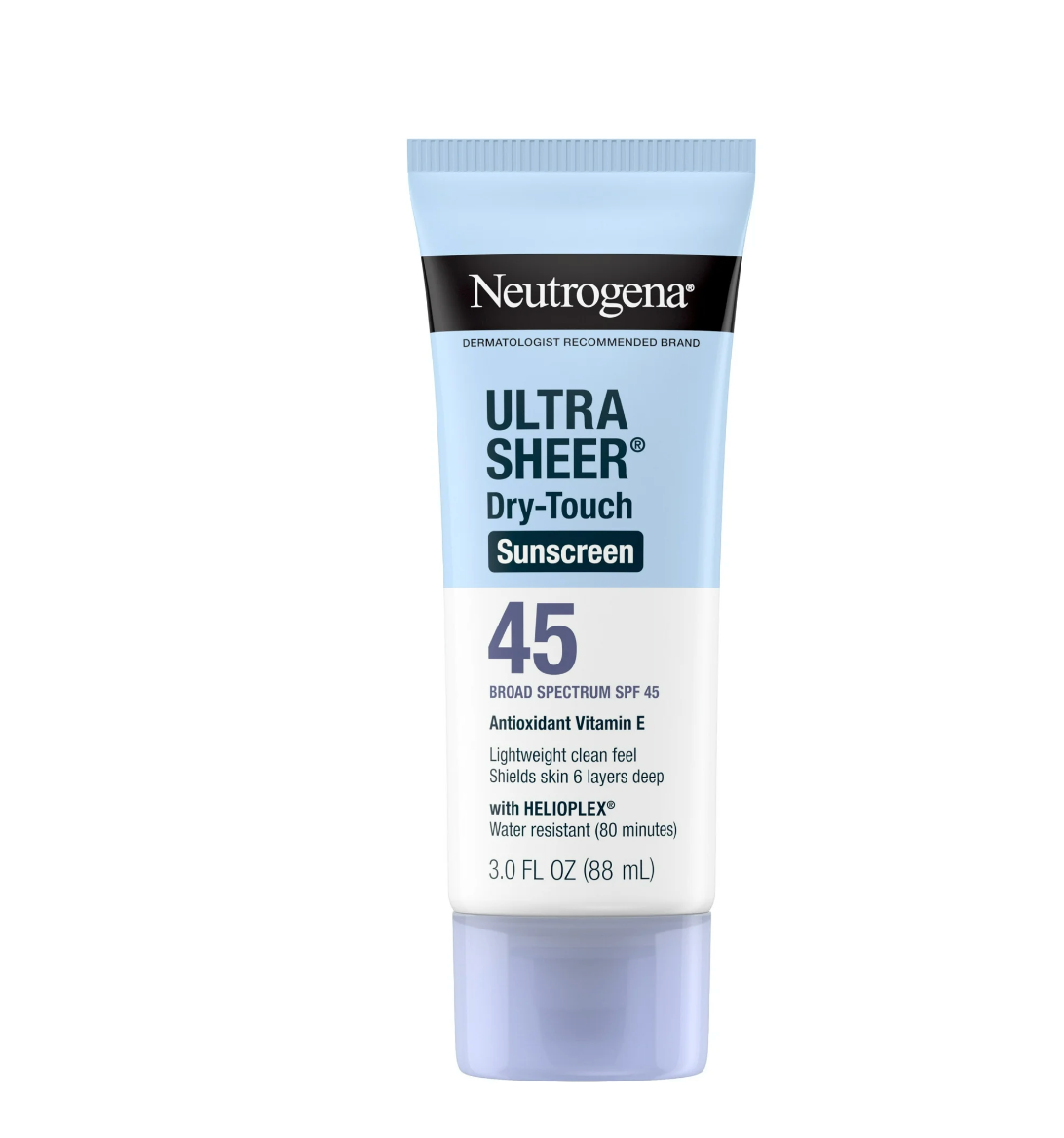 NEUTROGENA ULTRA SHEER DRY-TOUCH SUNSCREEN 45