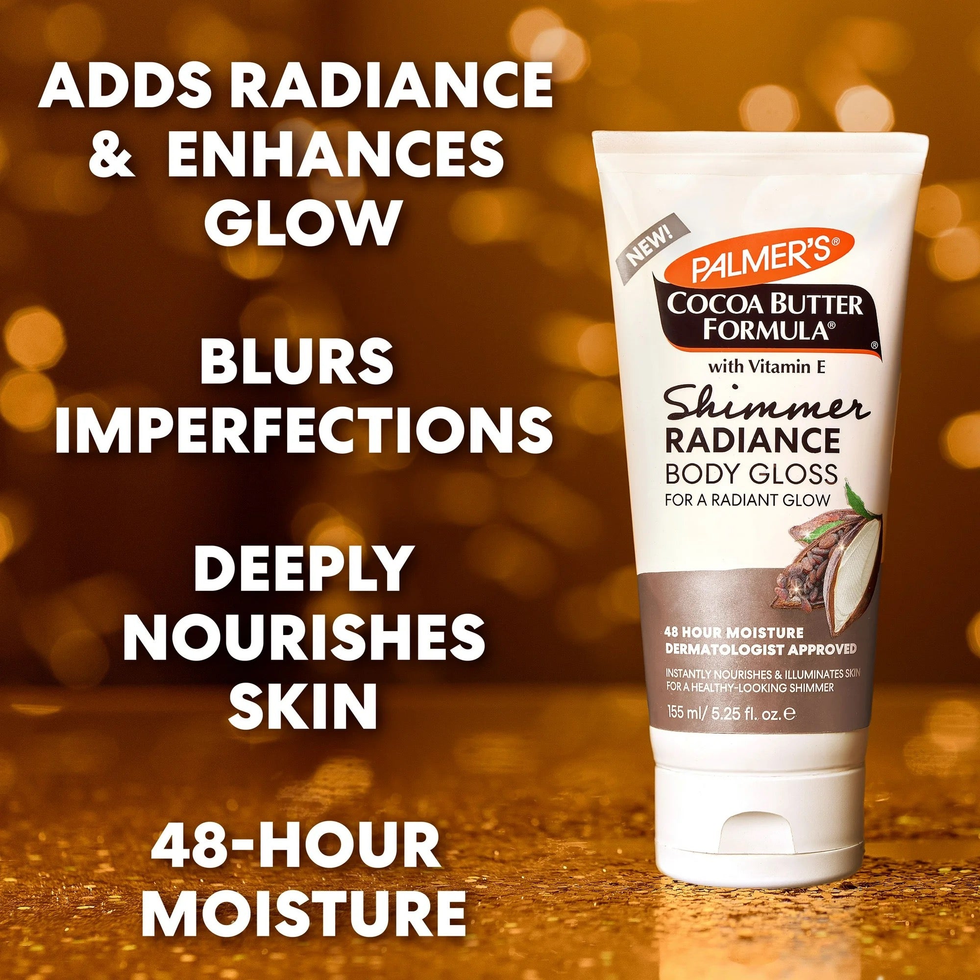 PALMERS COCOA BUTTER FORMULA WITH VITAMIN E BODY GLOSS