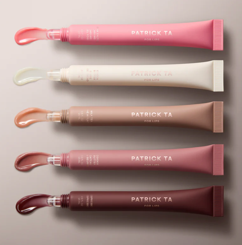 PATRICK TA MOISTURE SMOOTHING AND HYDRATING TINTED LIP BALM