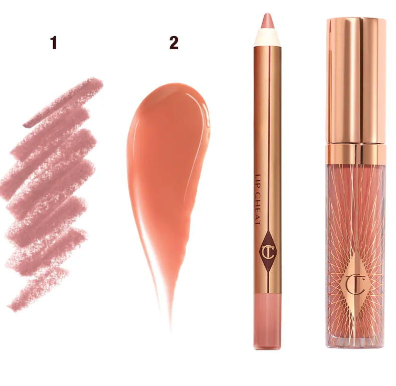 CHARLOTTE TILBURY PILLOW TALK GLOSSY MINI LIP KIT