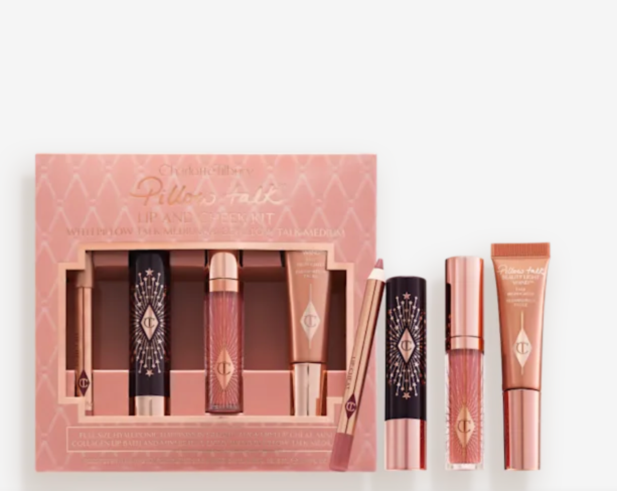 CHARLOTTE TILBURY PILLOW TALK LIP AND CHEEK KIT