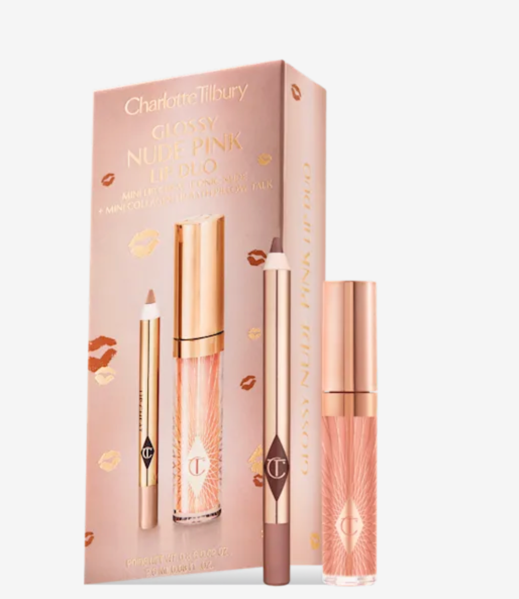 CHARLOTTE TILBURY GLOSSY FRESH PINK LIP DUO