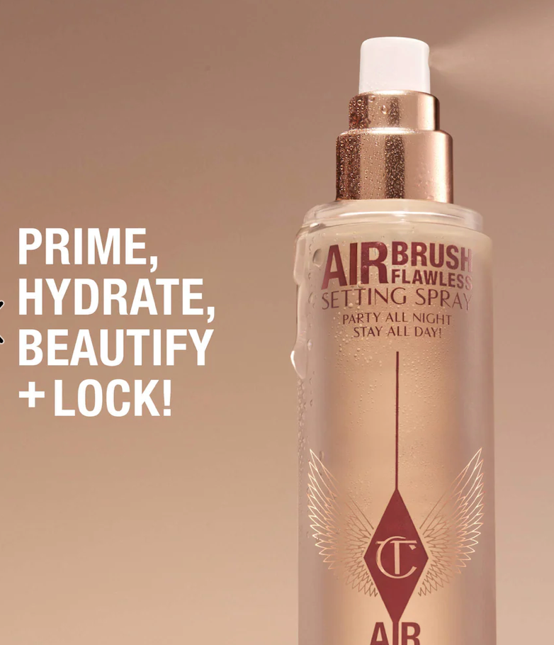 CHARLOTTE TILBURY AIR BRUSH FLAWLEES SETTING SPRAY