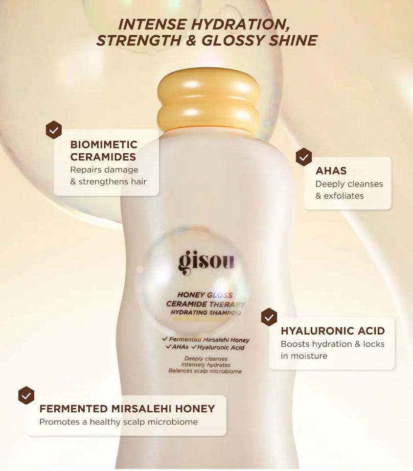 GISOU HONEY GLOSS CERAMIDE THERAPY ACONDICIONADOR