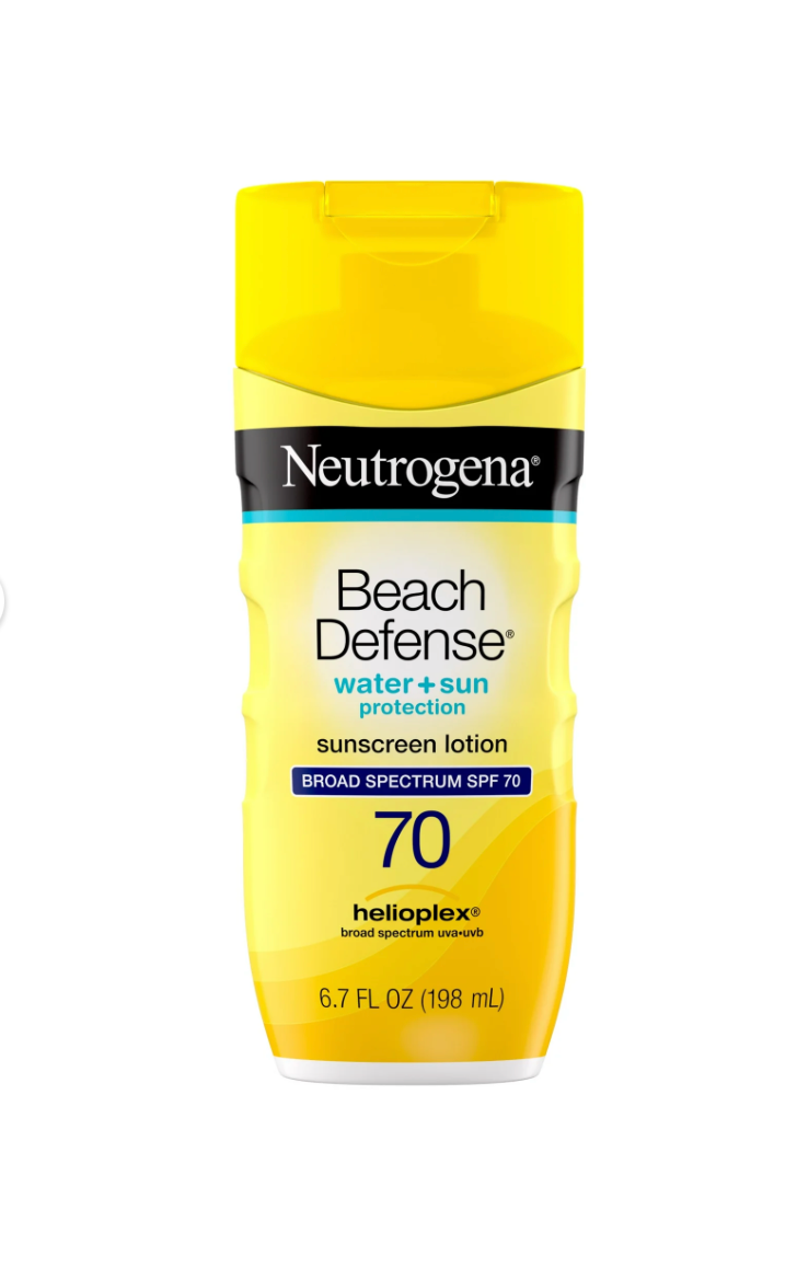 NEUTROGENA BEACH DEFENSE WATER+SUN PROTECTION SPF 70