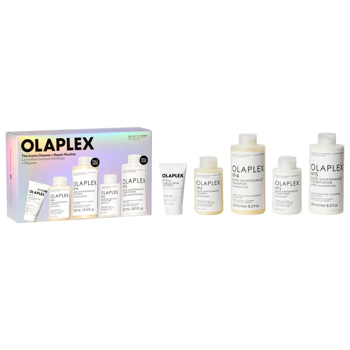 OLAPLEX THE ICONIC TREATMENT ROUTINE SET
