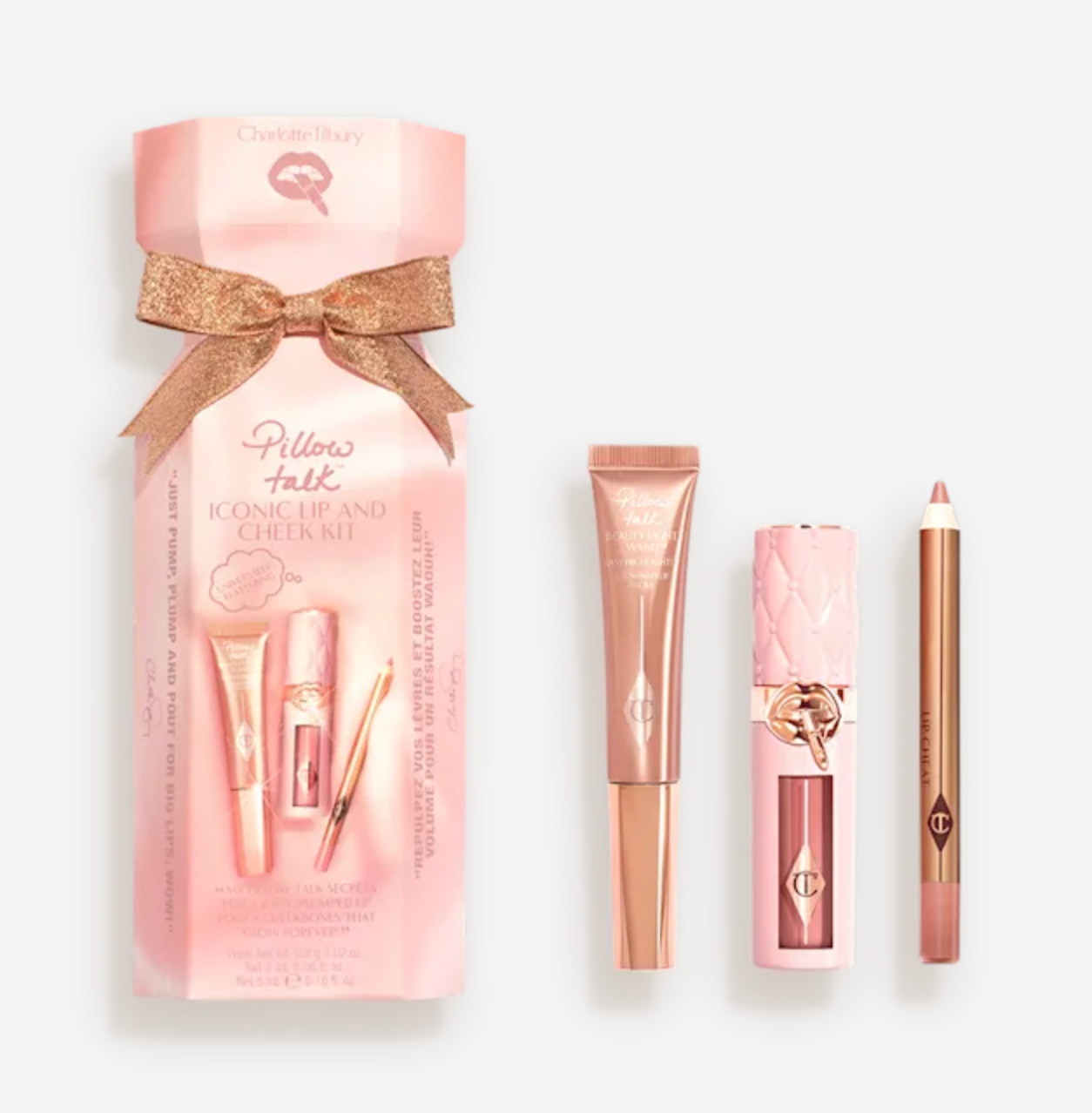 CHARLOTTE TILBURY PILLOW TALK ICONIC LIP AND CHEEK KIT