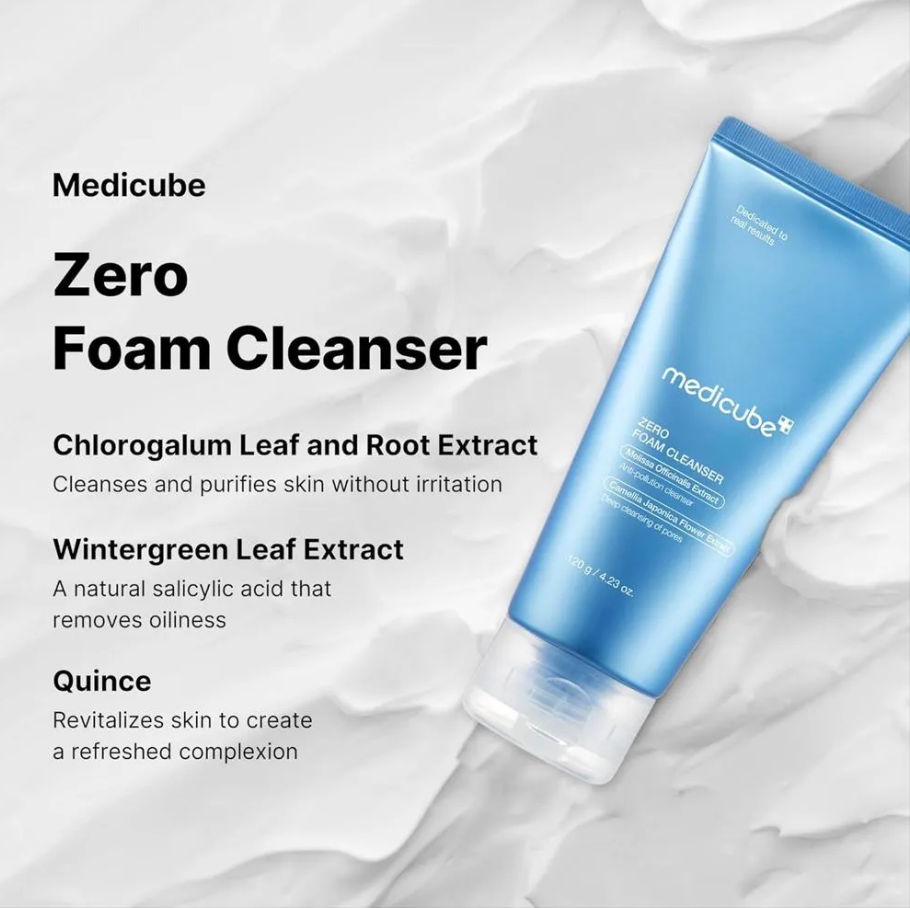 MEDICUBE ZERO PORE SA CLEAR CAPSULE CLEANSING FOAM