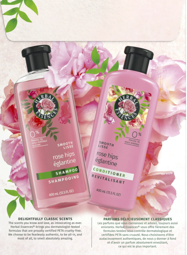 HERBAL ESSENCES MINI DUO SHAMPOO Y CONDITIONER 100ML