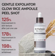 DR.MELAXIN PEEL SHOT EXFOLIATING BLACK RICE AMPOULE