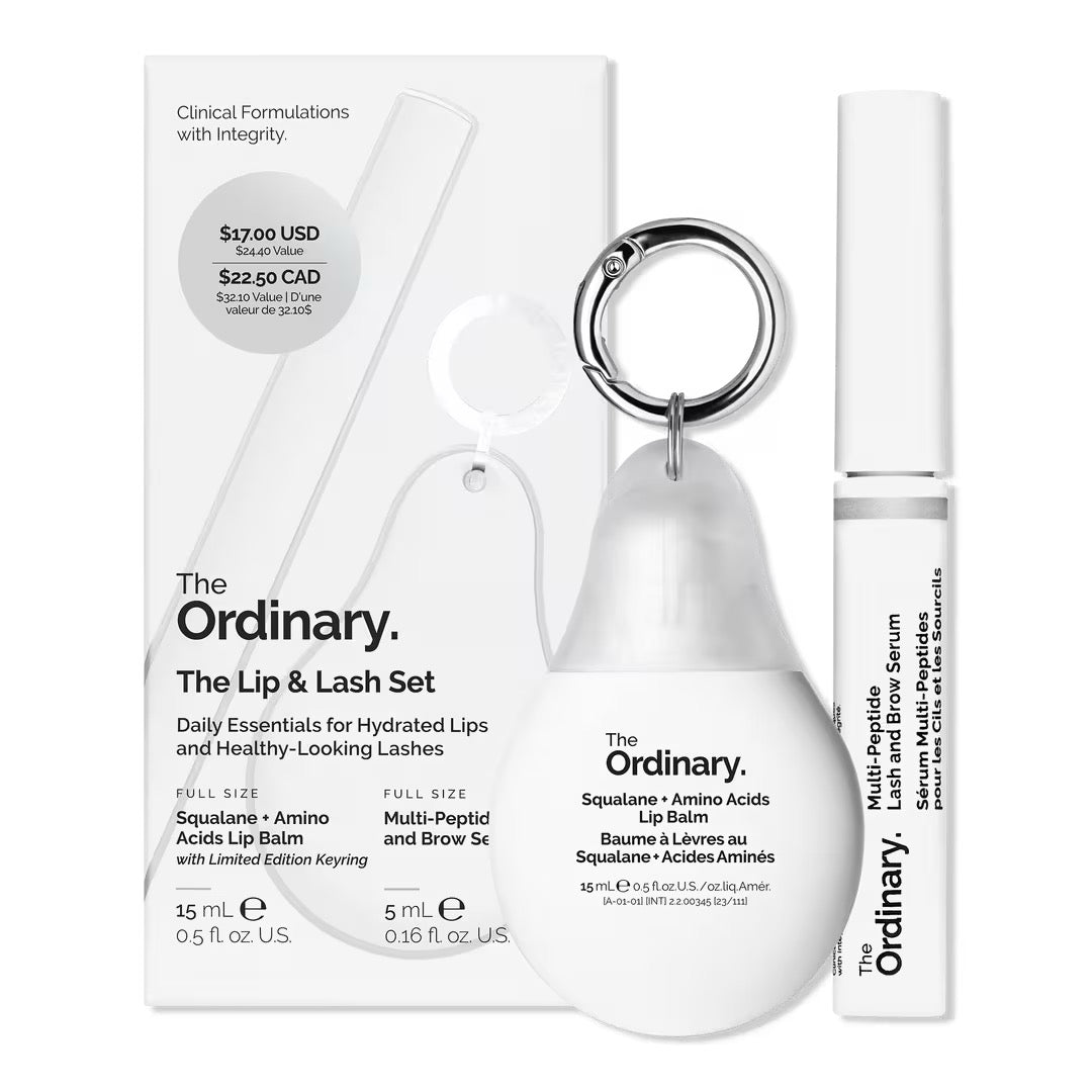 THE ORDINARY THE LIP Y LASH SET
