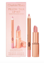 Cargar imagen en el visor de la galería, Charlotte Tilbury Mini Pillow Talk Lipstick &amp; Liner Set