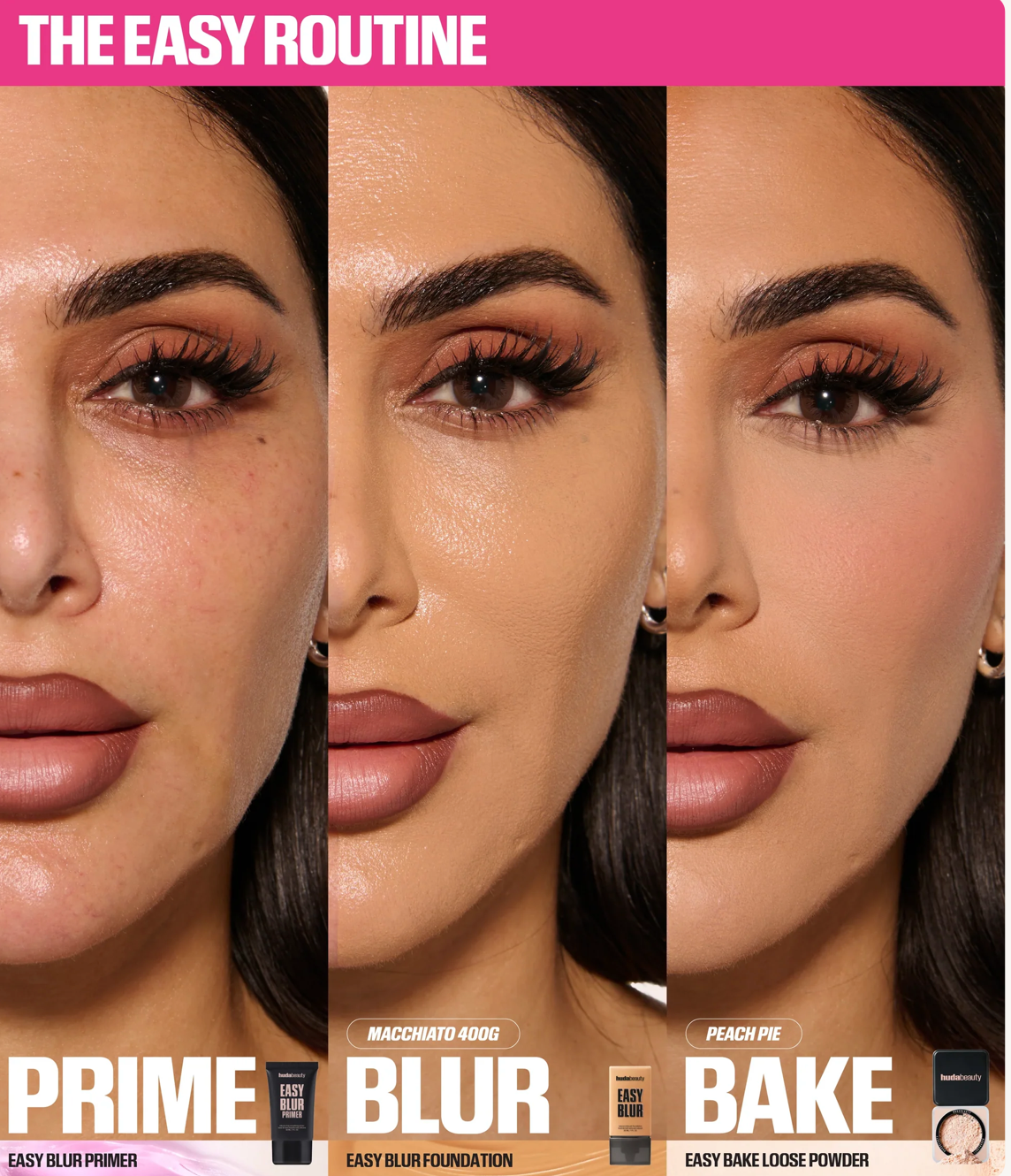 HUDA EASY BLUR SILICONE-FREE SMOOTHING & PORE MINIMIZING PRIMER 30ML