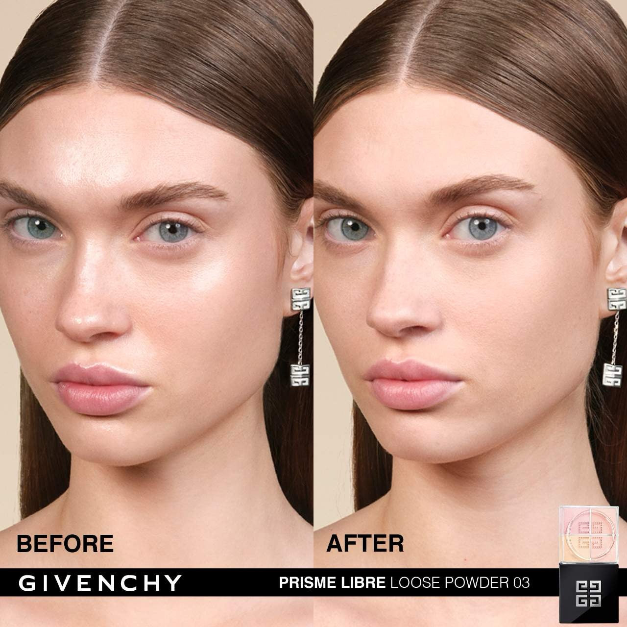 GIVENCHY PRISME LIBRE ILLUMINATING Y COLOR CORRECTING LOOSE POWDER GRANDE