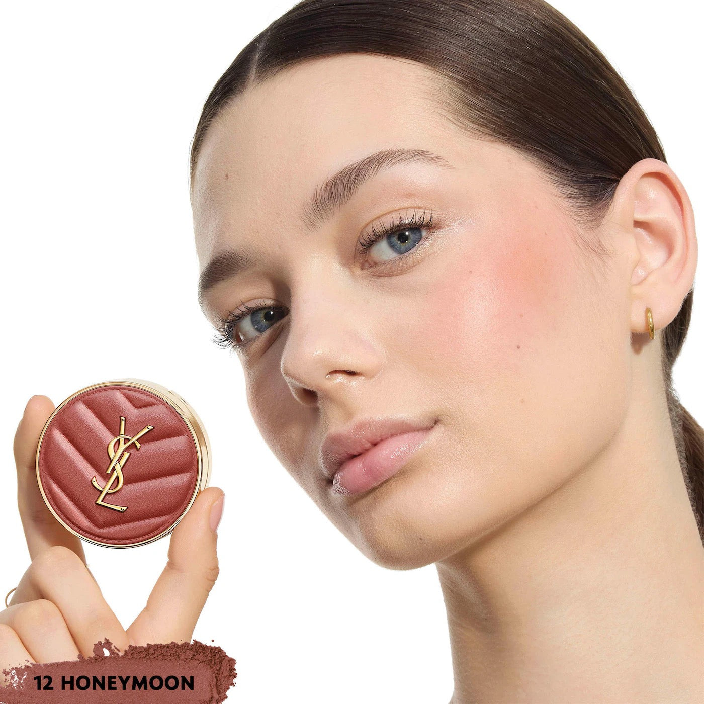 YSL MAKE ME BLUSH 24H BUILDABLE BLURRING POWDER BLUSH