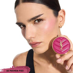 Cargar imagen en el visor de la galería, YSL MAKE ME BLUSH 24H BUILDABLE BLURRING POWDER BLUSH