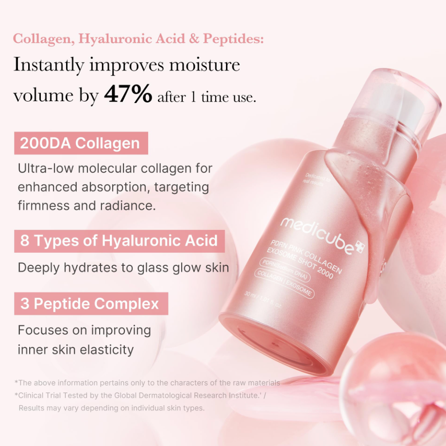 MEDICUBE PDRN PINK COLLAGEN EXOSOME SHOT 2000 30ML