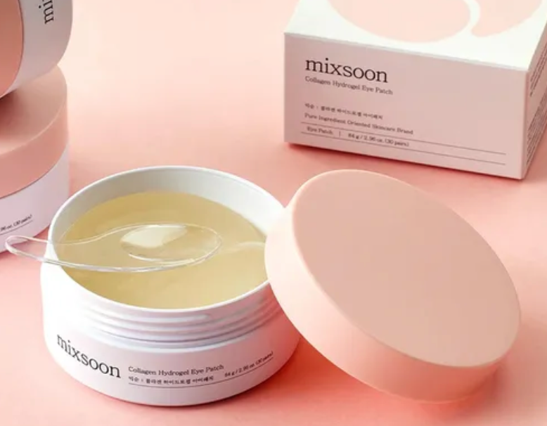 MIXSOON COLLAGEN HYDROGEL EYE PATCH PINK 30P