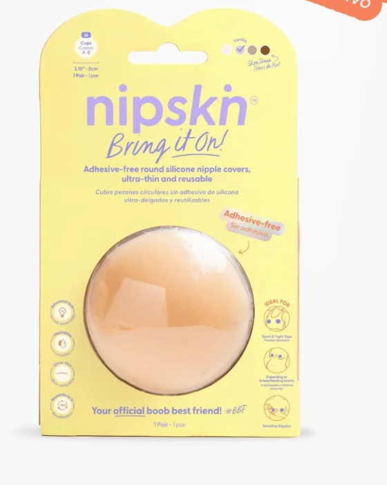 NIPSKIN SILICONE NIPPLE COVERS ADHESIVE FREE(8CM)