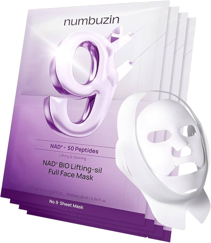 NUMBUZIN No.9 NAD+BIO LIFTING-SIL FULL FACE MASK