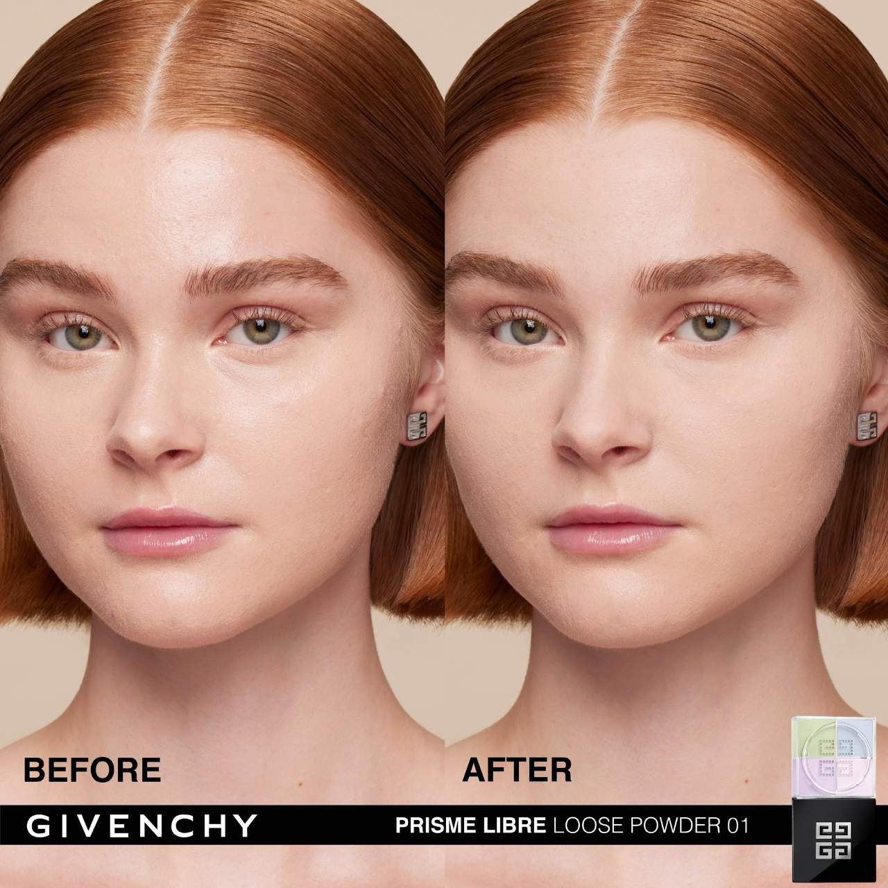 GIVENCHY PRISME LIBRE ILLUMINATING Y COLOR CORRECTING LOOSE POWDER GRANDE