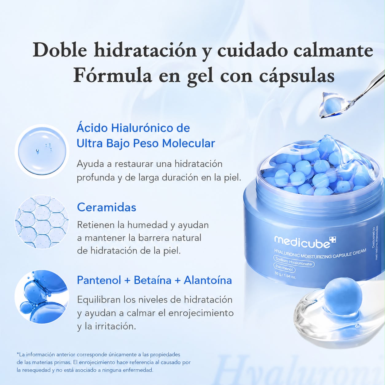 MEDICUBE HYALURONIC MOISTURIZING CAPSULE CREAM